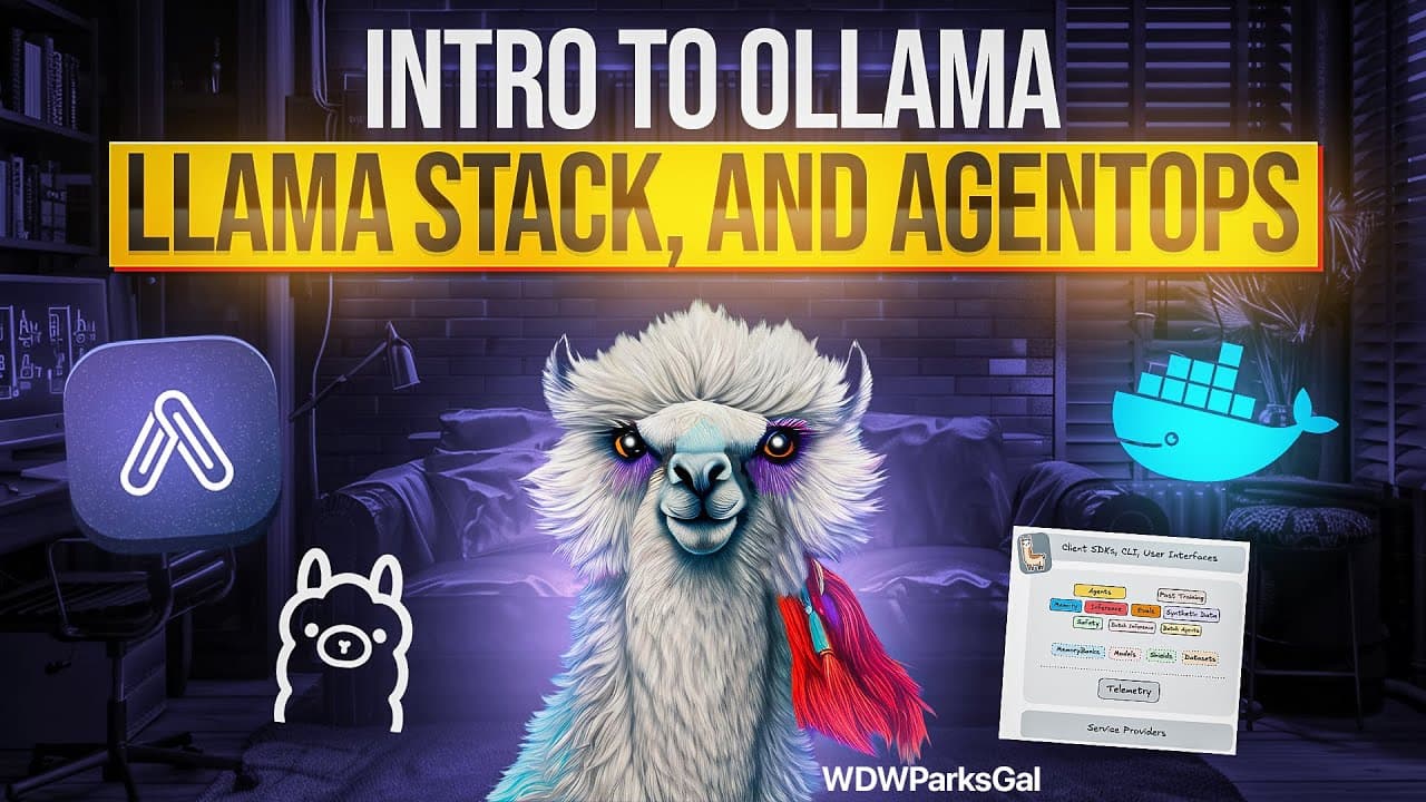 Intro to Ollama, Llama Stack, and AgentOps